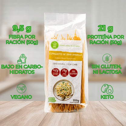 Espaguetis de Judía Amarilla The Konjac Shop 200g