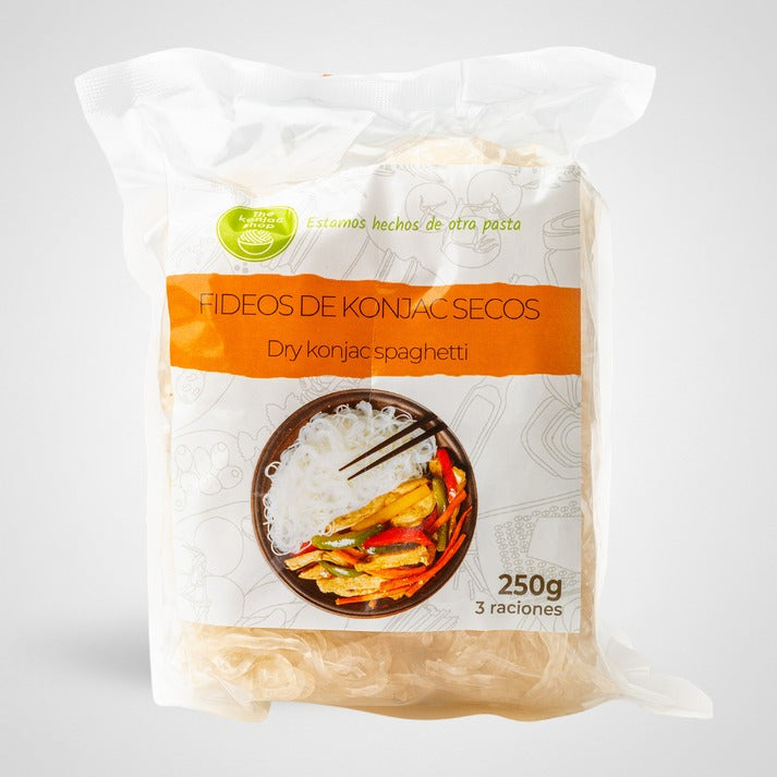 Espaguetis secos de konjac The Konjac Shop 250g