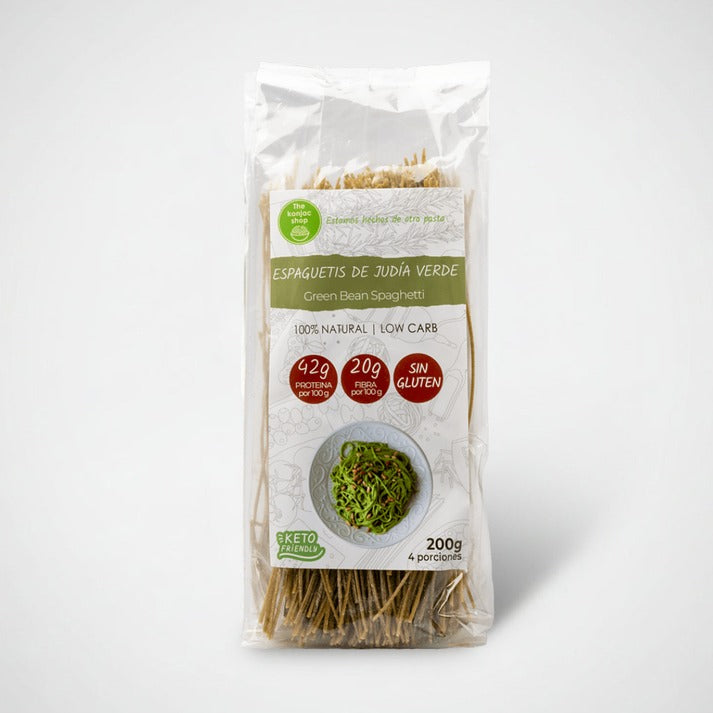 Espaguetis de Judía verde The Konjac Shop 200g