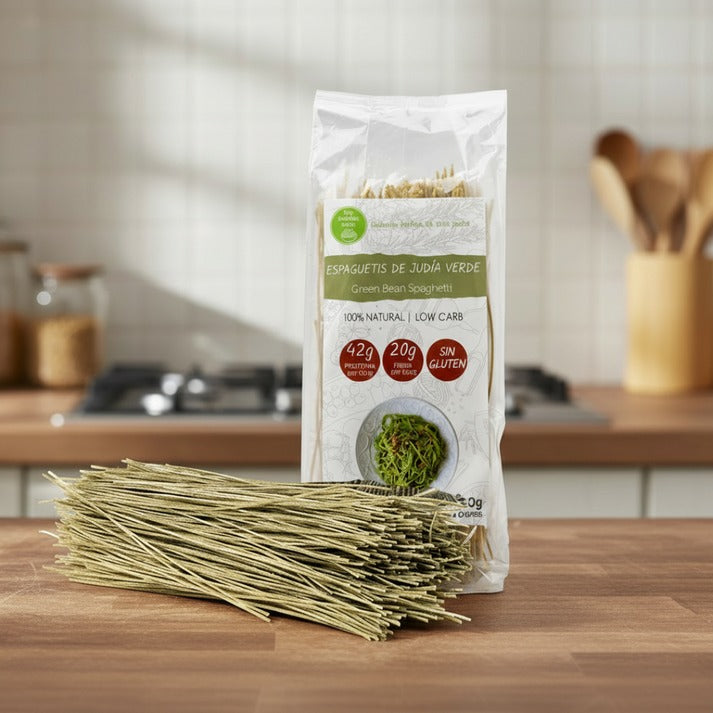 Espaguetis de Judía verde The Konjac Shop 200g