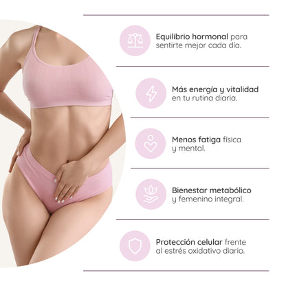 Inositol Balance 30 días Hormonal N2 Natural Nutrition 60 cápsulas