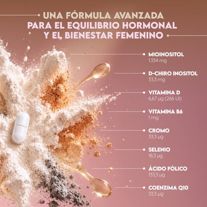 Inositol Balance 30 días Hormonal N2 Natural Nutrition 60 cápsulas