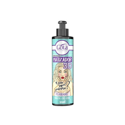 Gota Dourada Acondicionador Matizador 3d Platinado 120ml_0
