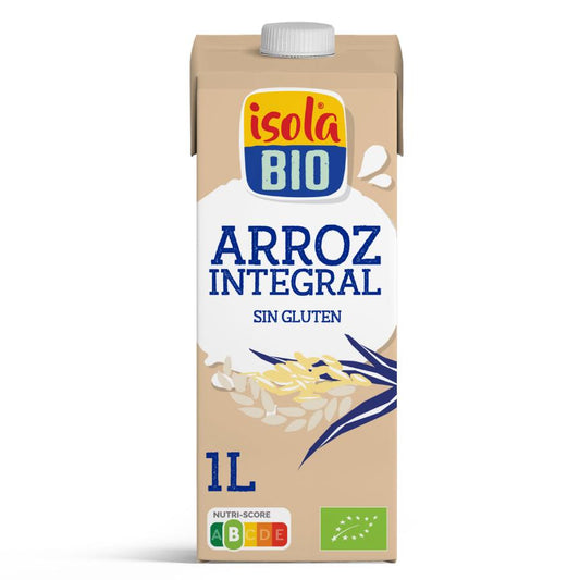 Bebida BIO Arroz Integral Sin Gluten Isola Bio 1 L