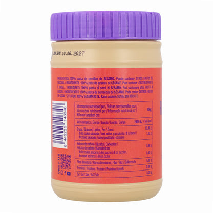 Crema de Sesamo Tostado Tahini 300 g Nut&me