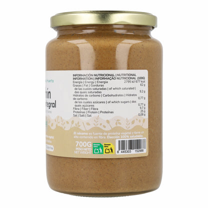 Tahín Semi Integral ECO Planeta Huerto 700 g