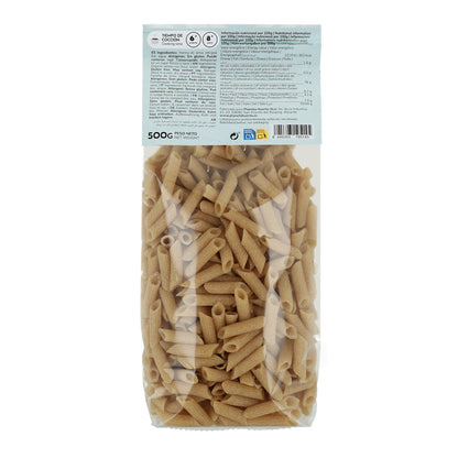 Macarrones de arroz integral ECO sin gluten Planeta Huerto 500 g