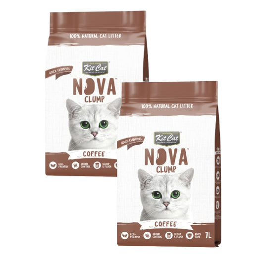 Pack 2x Kit Cat Arena Eco Nova Pack Ahorro - Coffee 7 L Arena para gatos
