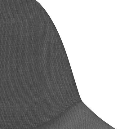 Taburetes De Cocina 2 Unidades Tela Gris Oscuro_4
