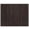 Vidaxl Alfombra Rectangular Bambú Marrón Oscuro 80x100 Cm