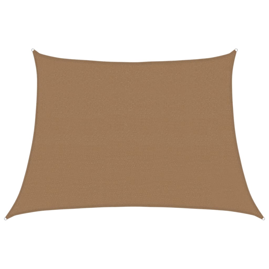 Toldo De Vela Hdpe Gris Taupe 160 G/m² 4/5x3 M_0
