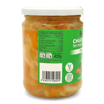 Chucrut Mix Fermentado De Verduras Eco Bionsan 420gr_1