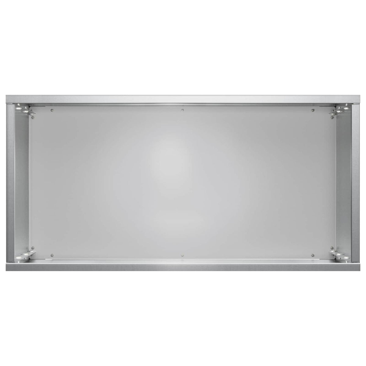 Macetero De Jardín Plateado 40 X 20 X 40 Cm Acero Galvanizado_3