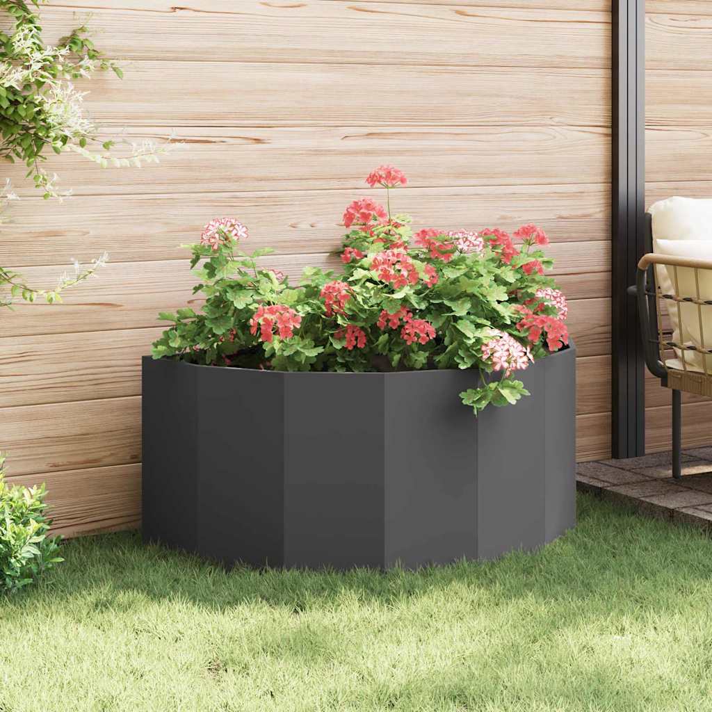 Jardinera Negro 120 X 60 X 50 Cm Acero_3