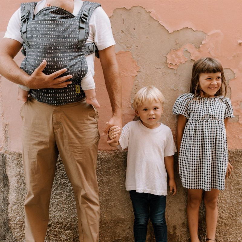 Mochila Portabebé Evolutiva Adaptable Boba X Denim Rain_2