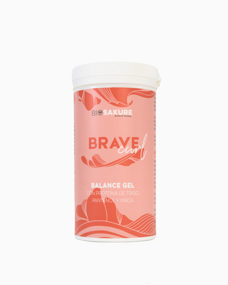 Brave Curl Gel - Gel Para Pelo Rizado Con Proteína, Más Encogimiento 100 Ml Bio Sakure_4