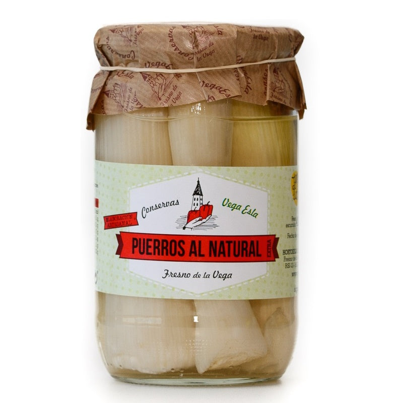 Puerros al natural tarro de cristal 720ml_0