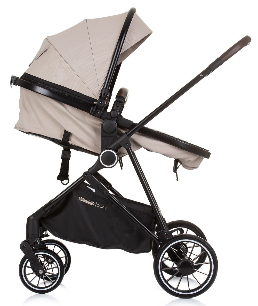 Carrito De Bebé Duo Convertible Aura Hasta 22 Kg Flamingo_3