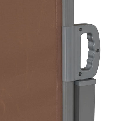 Vidaxl Toldo Lateral Retráctil 160x600 Cm Marrón_3