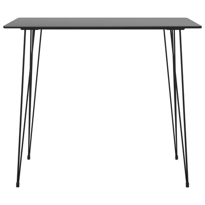 Mesa Alta De Cocina Negro 120x60x105 Cm_0