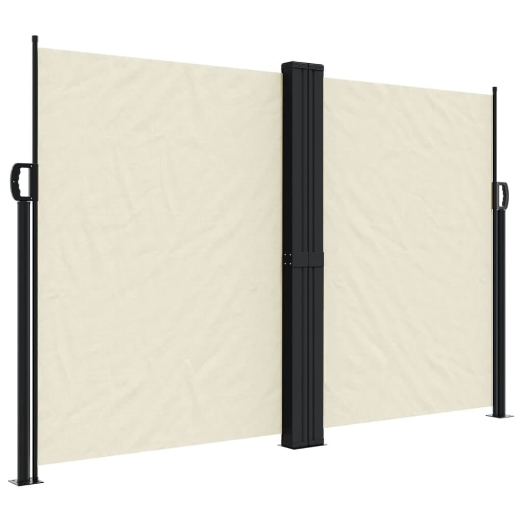 Vidaxl Toldo Lateral Retráctil Crema 160x600 Cm_0