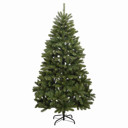 Vidaxl Árbol De Navidad Artificial Con Bisagras 300 Led Y Bolas 180 Cm_4