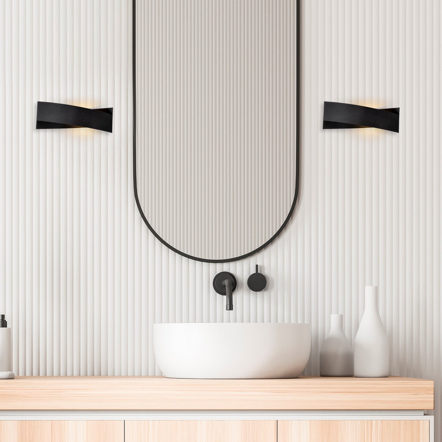 Aplique De Pared, Metal , Negro, 31x10x11, Casquillo 1 X G9_4