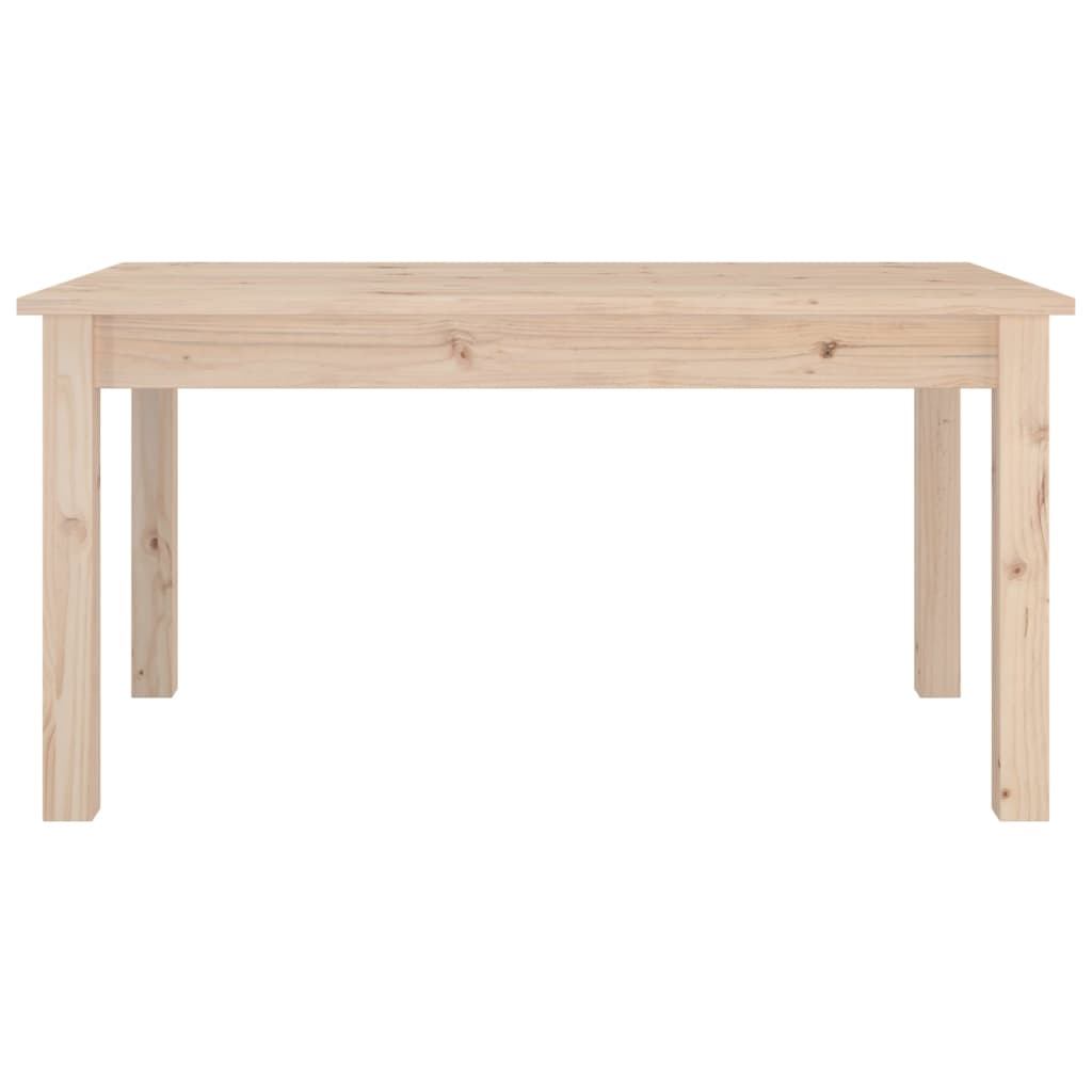 Mesa De Centro De Madera Maciza De Pino 80x50x40 Cm_1