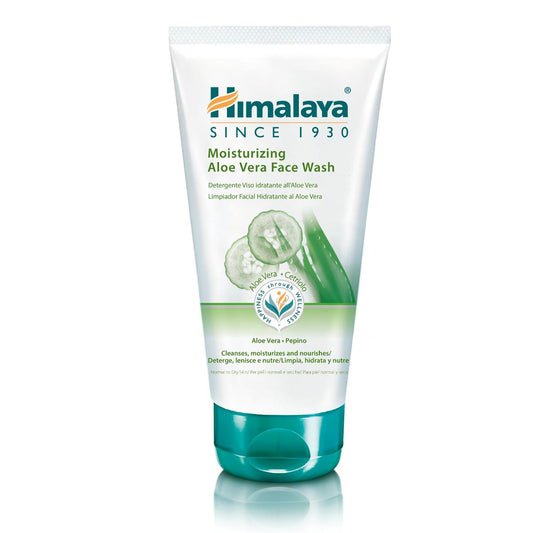 Limpiador facial hidratante aloe vera Himalaya 150 ml