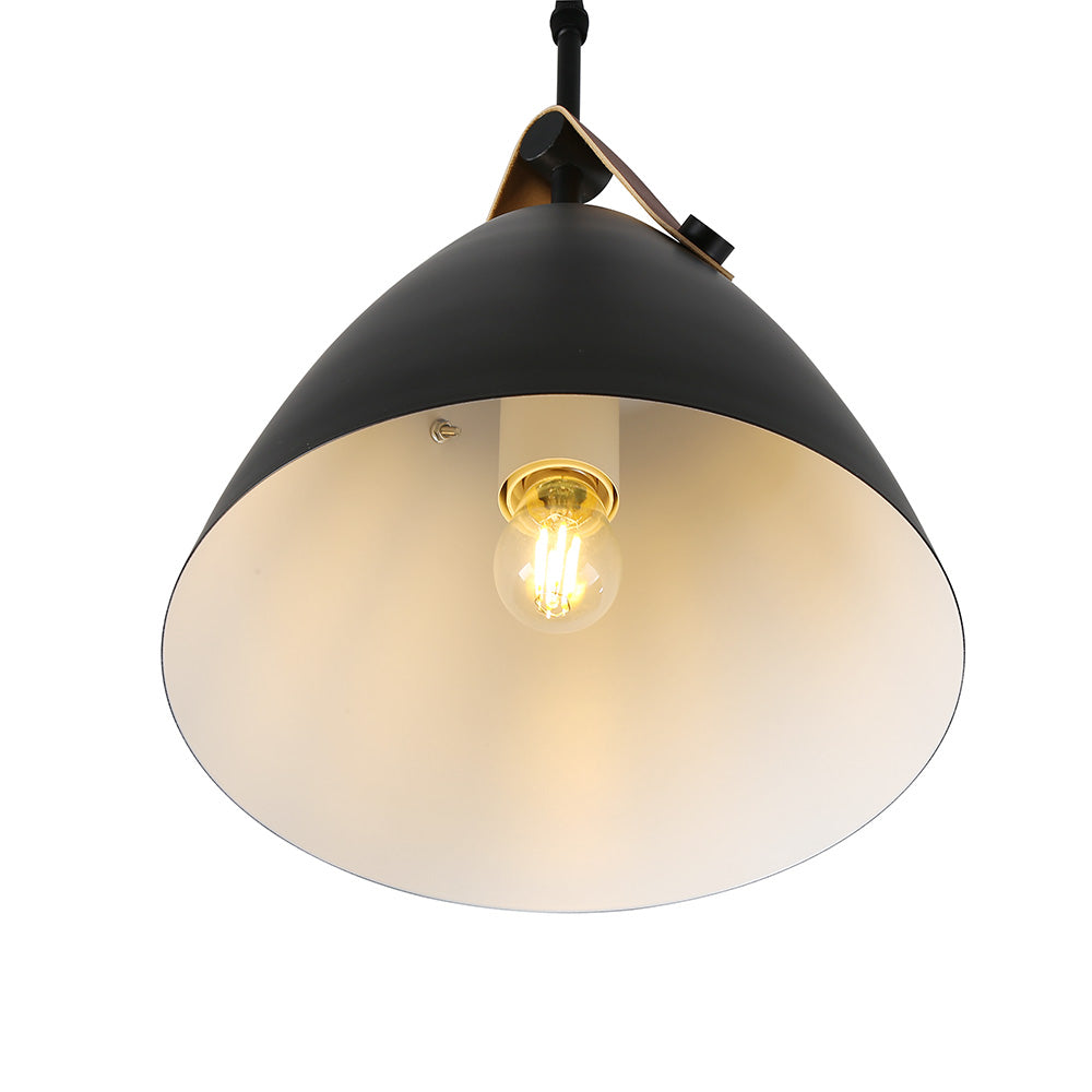 Lámpara Colgante Cole, Negro, E27_3