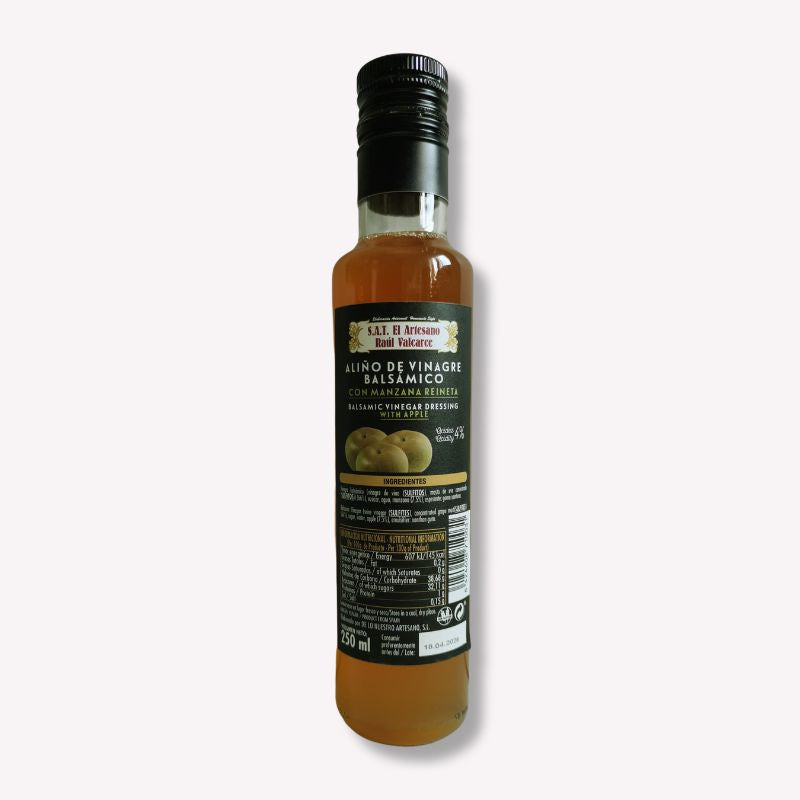 Aliño De Vinagre Balsámico De Manzana Reineta_0