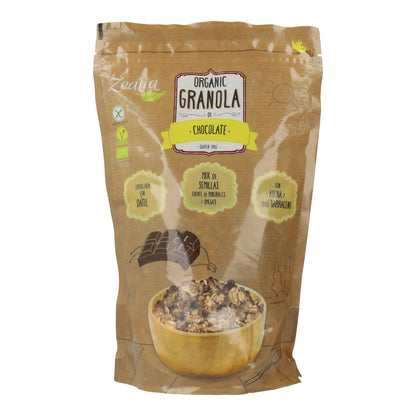 Granola Chocolate BIO Sin Gluten Zealia 300 gr