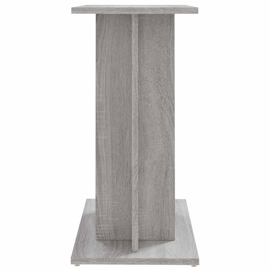 Vidaxl Soporte Para Acuario Sonoma Gris 60x30x60 Cm Madera Sintética_4