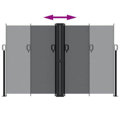 Vidaxl Toldo Lateral Retráctil Negro 160x600 Cm_4