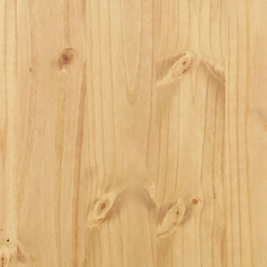 Aparador Corona Madera Maciza De Pino 74x38x170 Cm / Vetonek_0