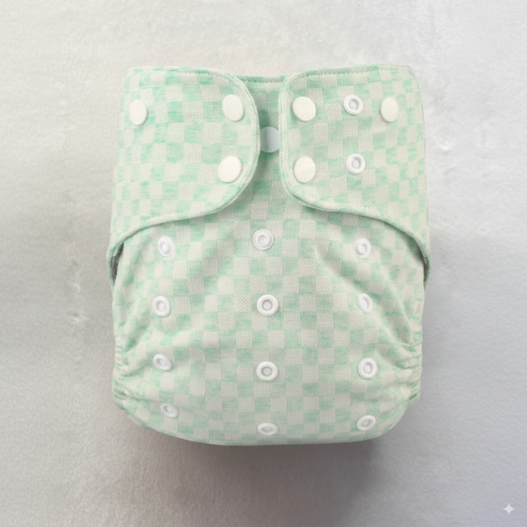 Kit Aventuras 6 Pañales Grafeno Adznadons 3-15kg 8 Insertos Bambú Bolsa Doble Compartimento Organizador Viaje Xl Rollo_1