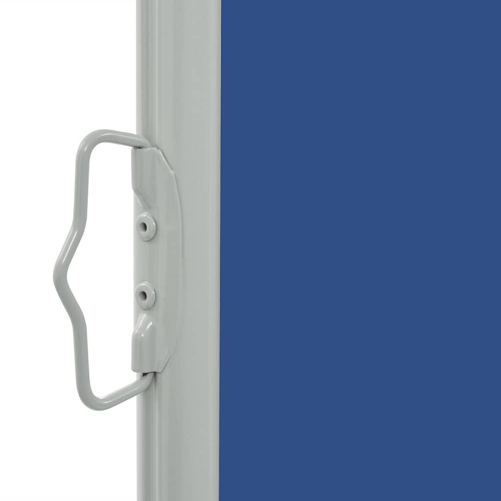 Vidaxl Toldo Lateral Retráctil De Jardín Azul 80x300 Cm_4