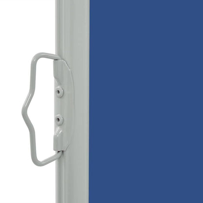 Vidaxl Toldo Lateral Retráctil De Jardín Azul 80x300 Cm_4