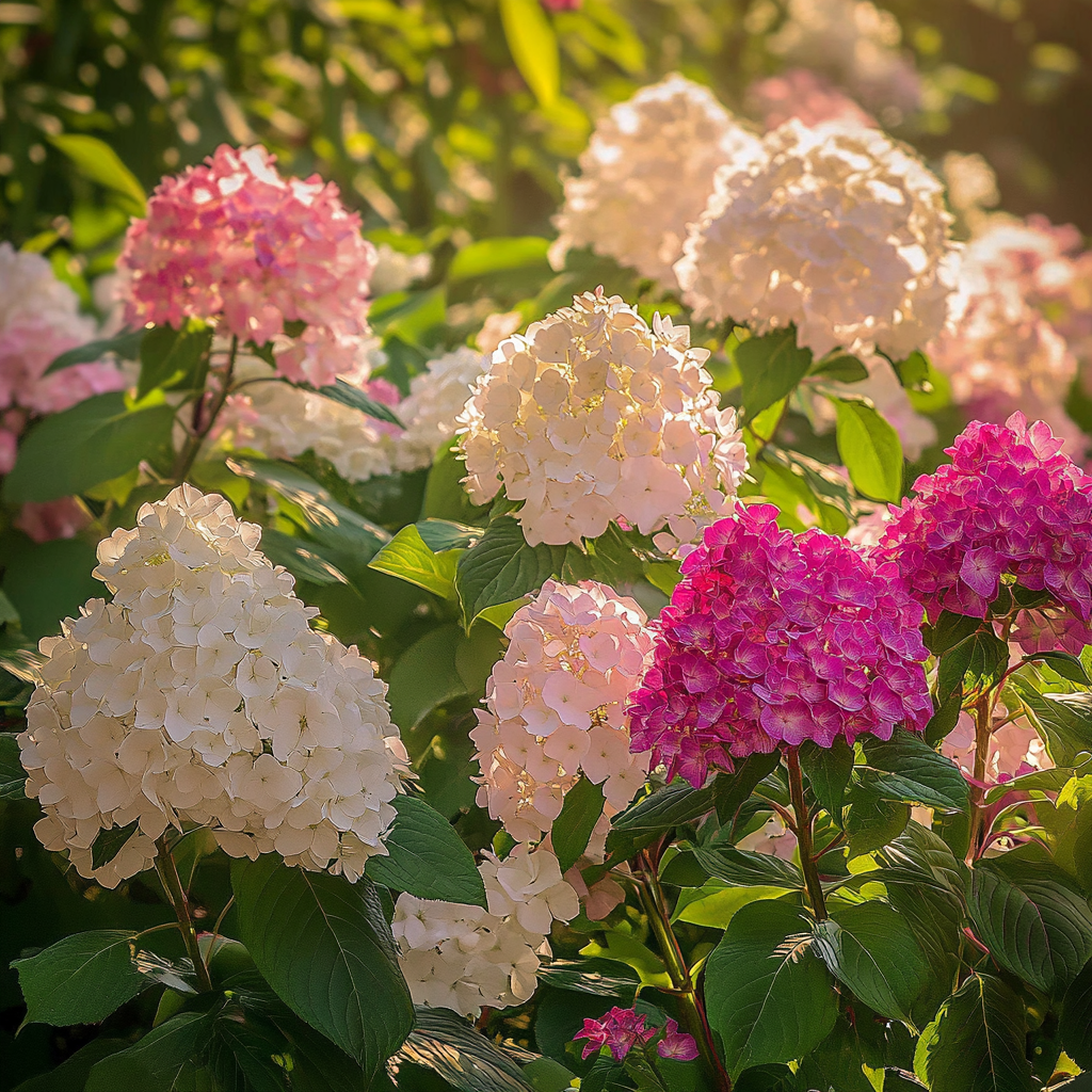 Hortensia - 3 Pzs - Hortensia Paniculata - Altura 25-35cm - ⌀9cm_4