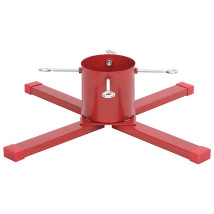 Vidaxl Soporte Para Árbol De Navidad Rojo 61x61x15,5 Cm_3
