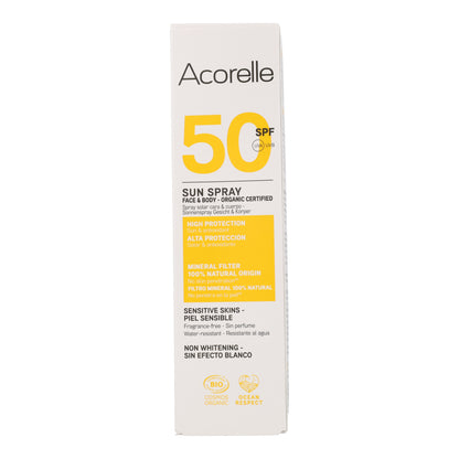 Spray solar Corporal SPF 50 Acorelle 100 ml