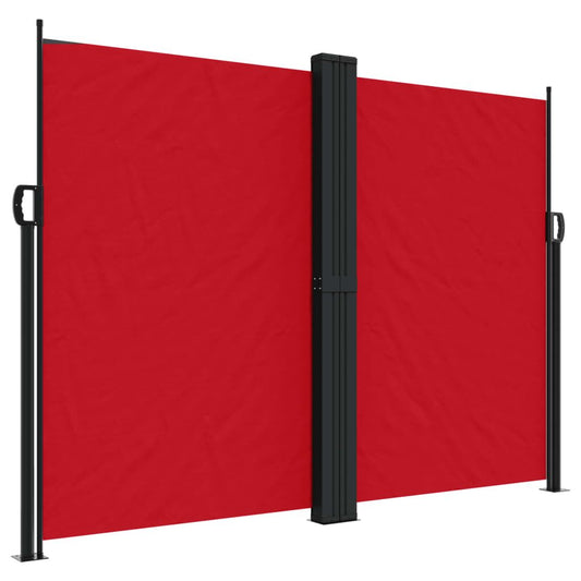 Vidaxl Toldo Lateral Retráctil Rojo 180x1000 Cm_0