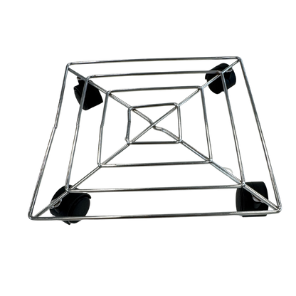 Soporte Con Ruedas Para Plantas 30cm Diámetro – Acero Resistente