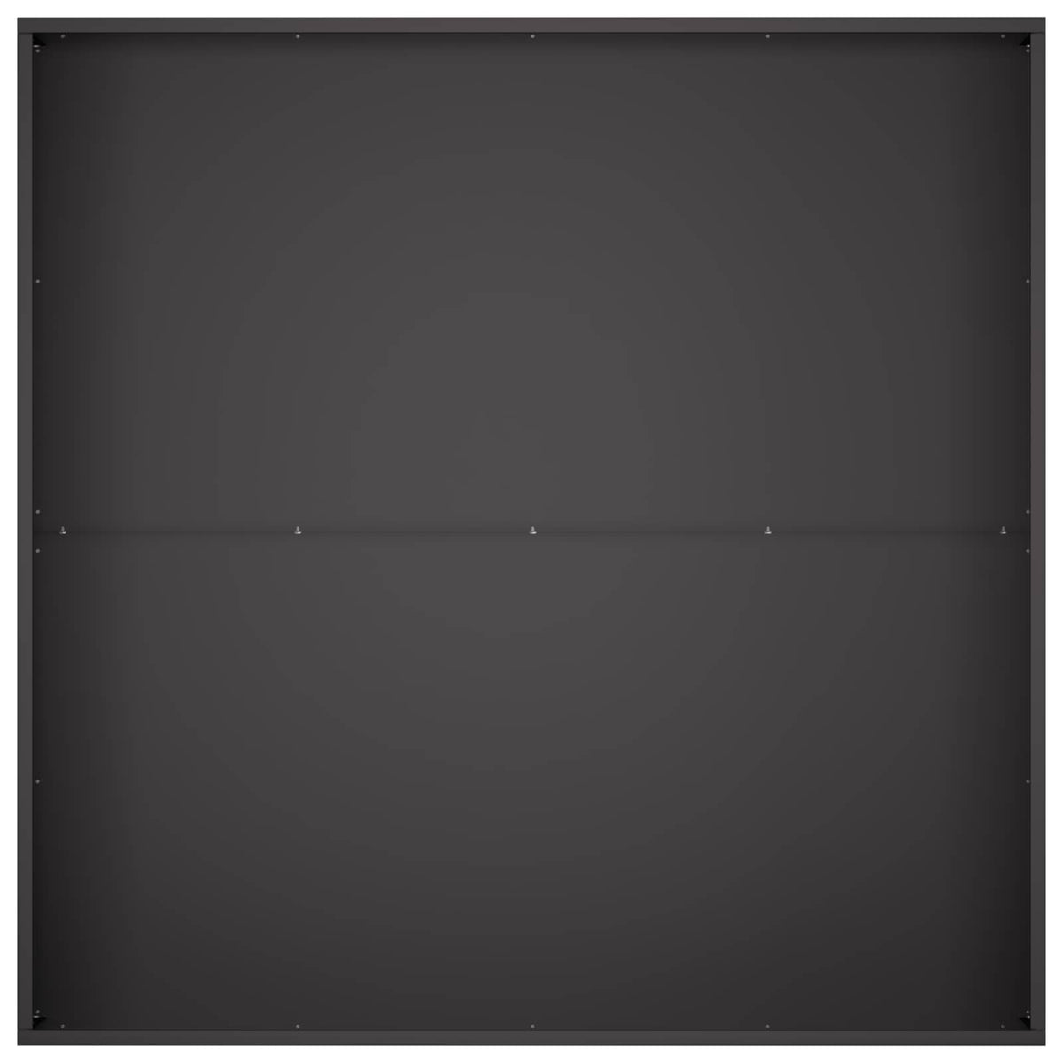 Macetero De Jardín Negro 80 X 80 X 20 Cm Acero Laminado En Frío_3