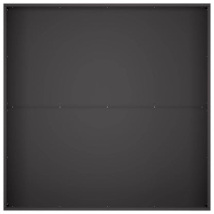 Macetero De Jardín 2 Uds. Negro 80 X 80 X 30 Cm_4