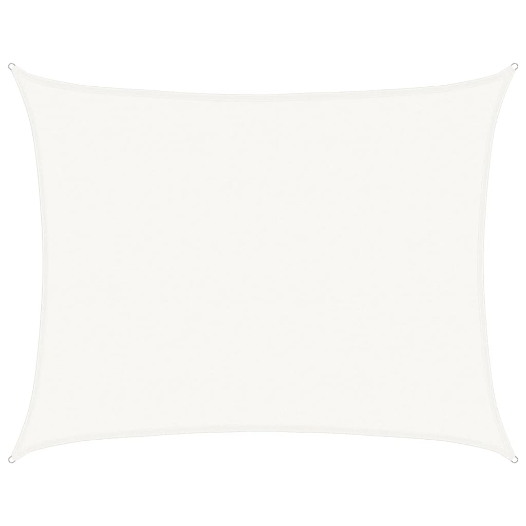 Toldo De Vela Blanco Hdpe 160 G/m² 6x7 M_0