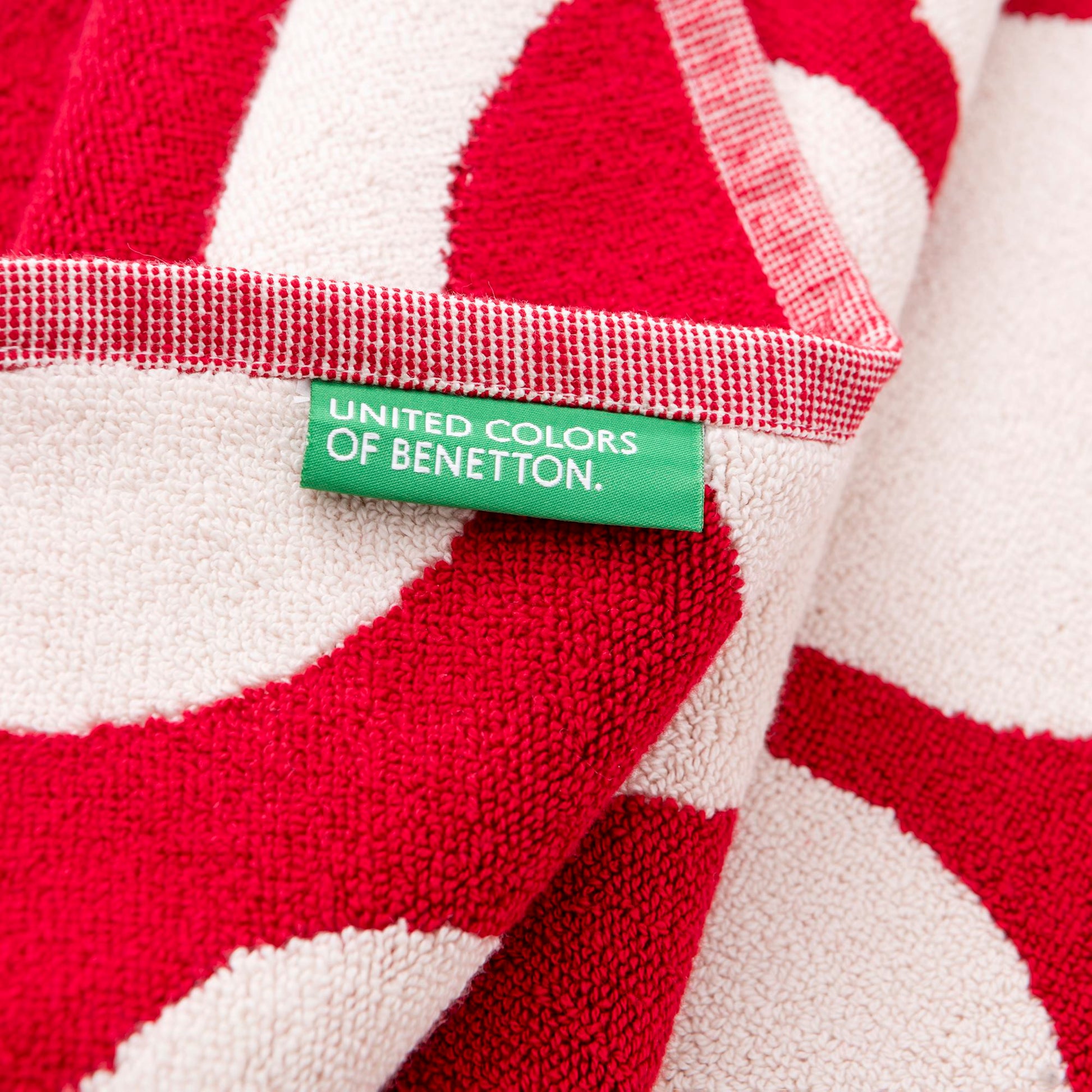 Alfombra De Baño 50x80cm 100% Algodon 1000gsm Topos Rojos Benetton_5