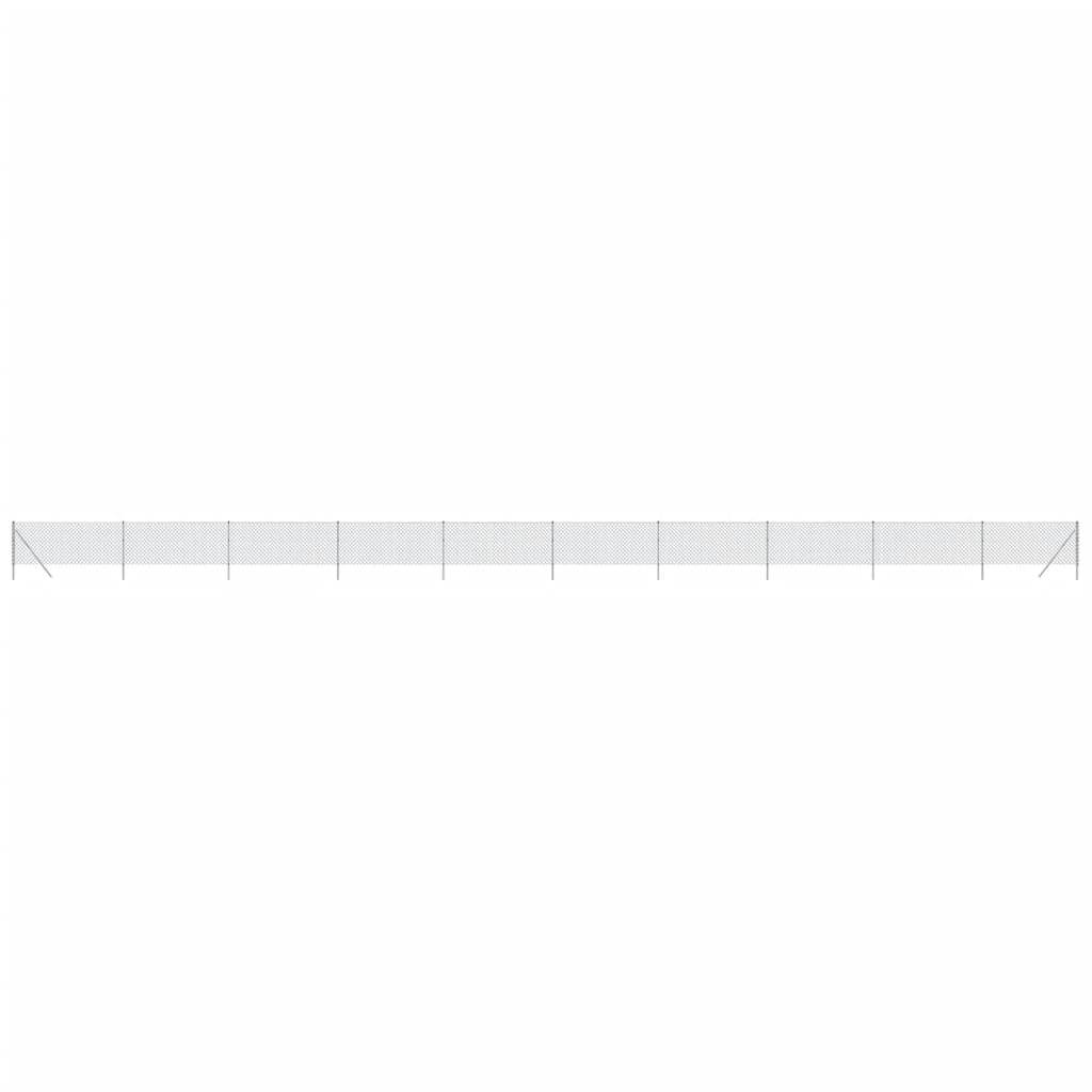 Cerca De Alambre Plateado 1,1x25 M / Vetonek_0
