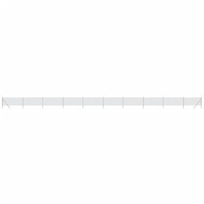 Cerca De Alambre Plateado 1,1x25 M / Vetonek_0
