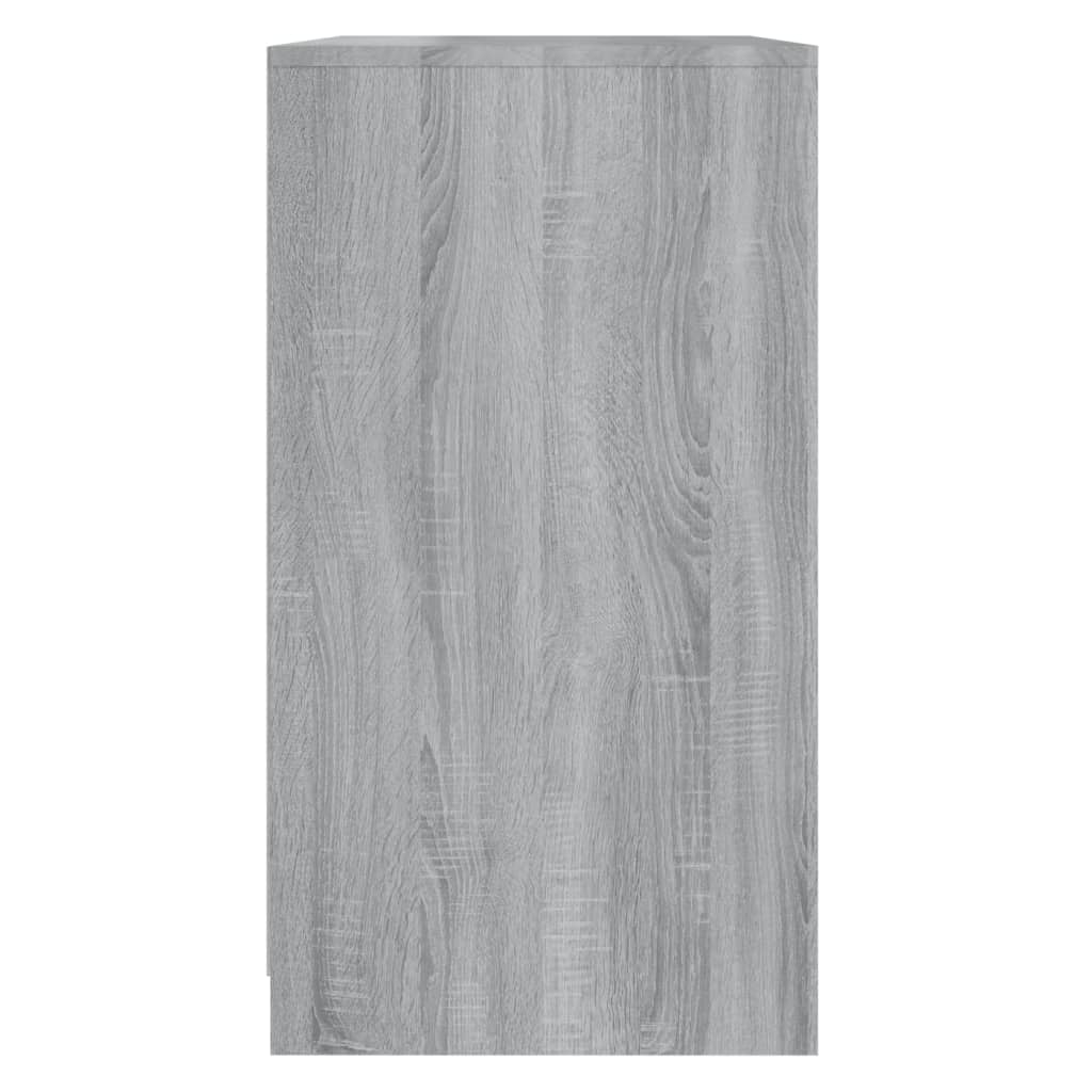 Aparador De Madera De Ingeniería Gris Sonoma 70x40,5x75 Cm / Vetonek_2